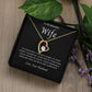 To My Wife | Forever Love Necklace