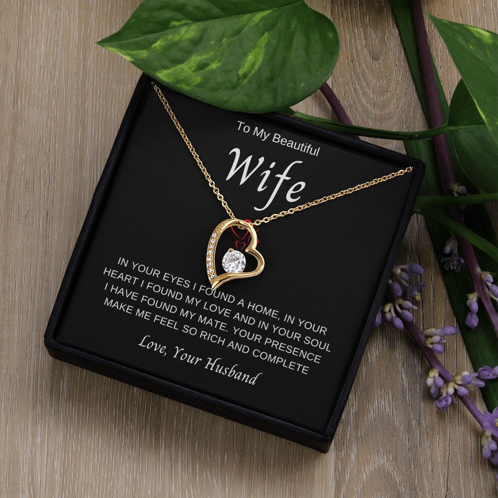To My Wife | Forever Love Necklace