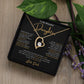 To My Daughter | Forever Love Necklace