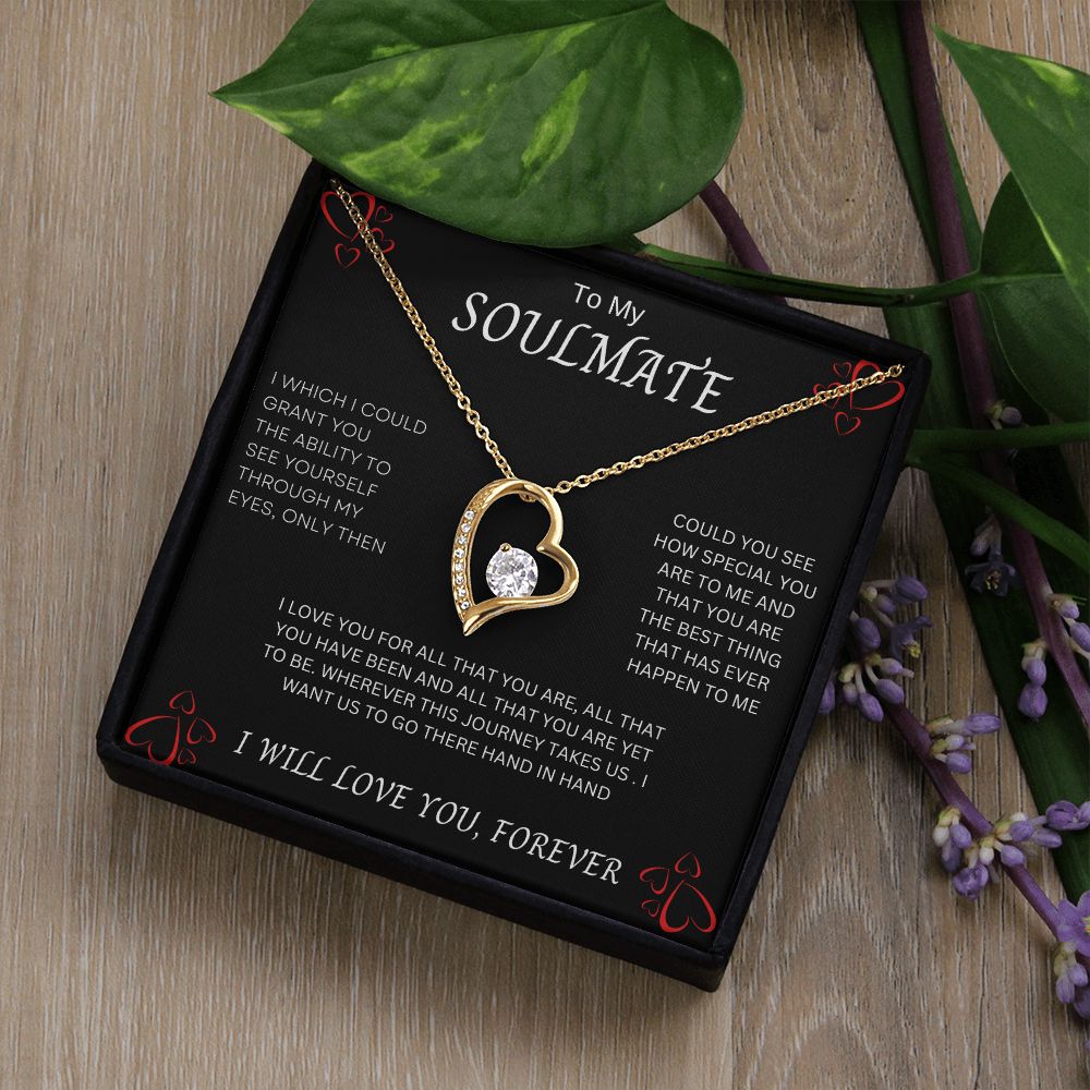To My Soulmate | Forever Love Necklace