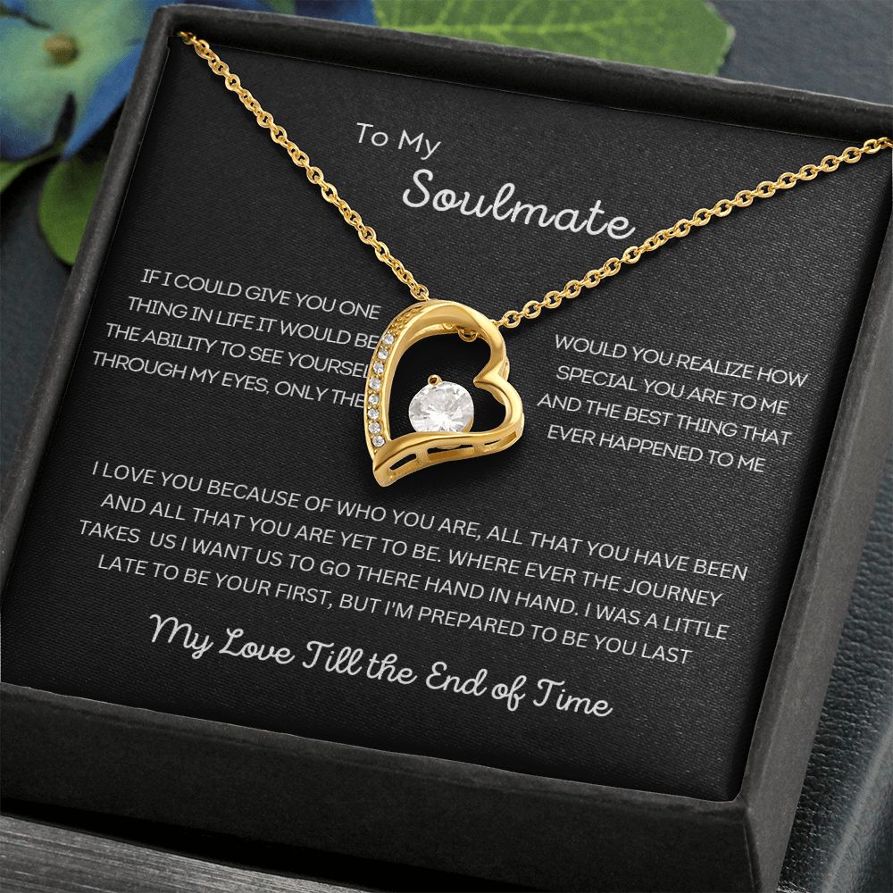 To My Soulmate | Forever Love Necklace