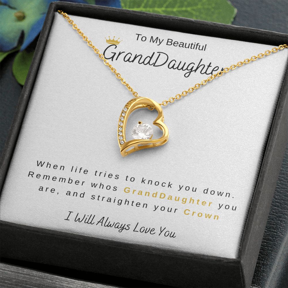 To My GrandDaughter | Forever Love Necklace
