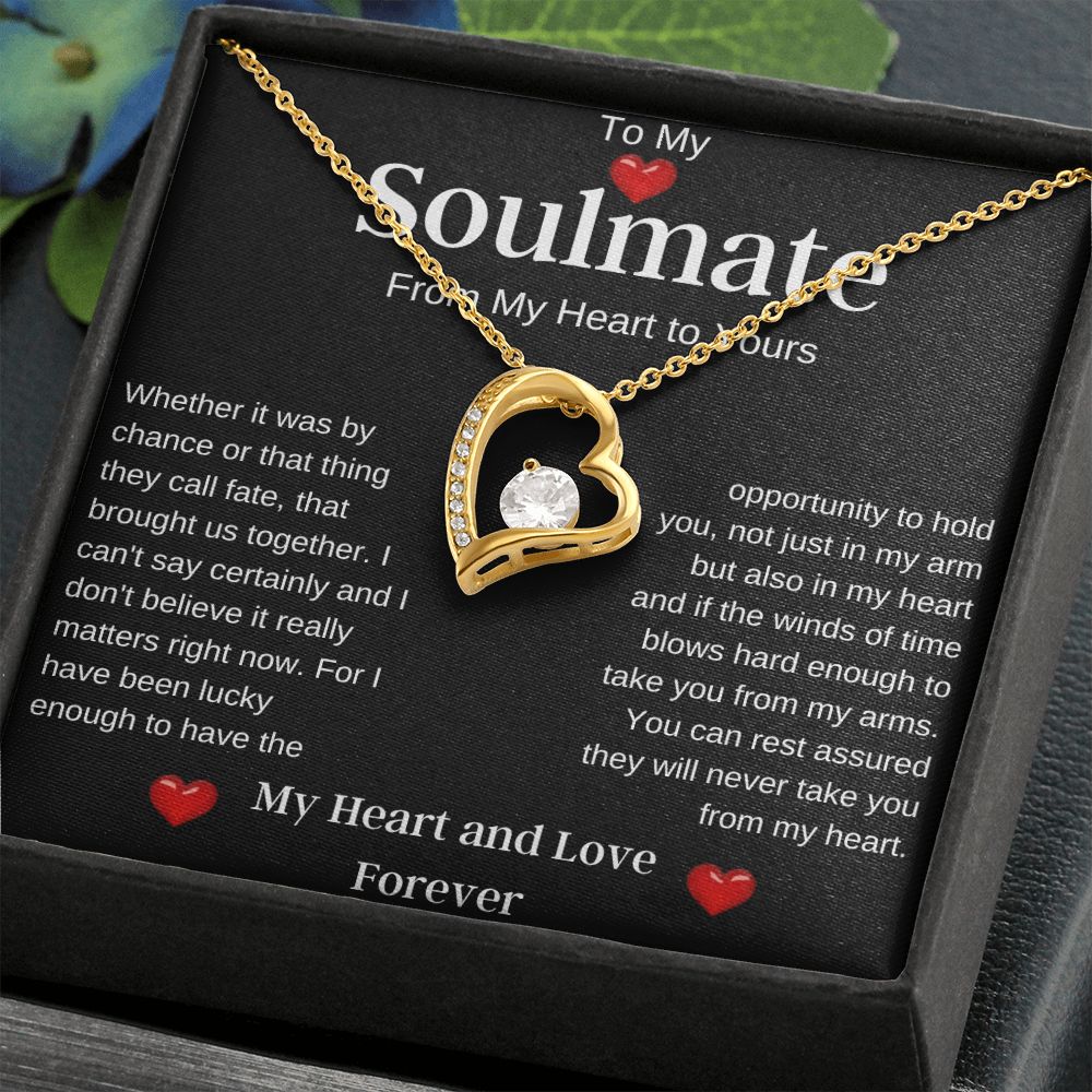 To My Soulmate | Forever Love Necklace