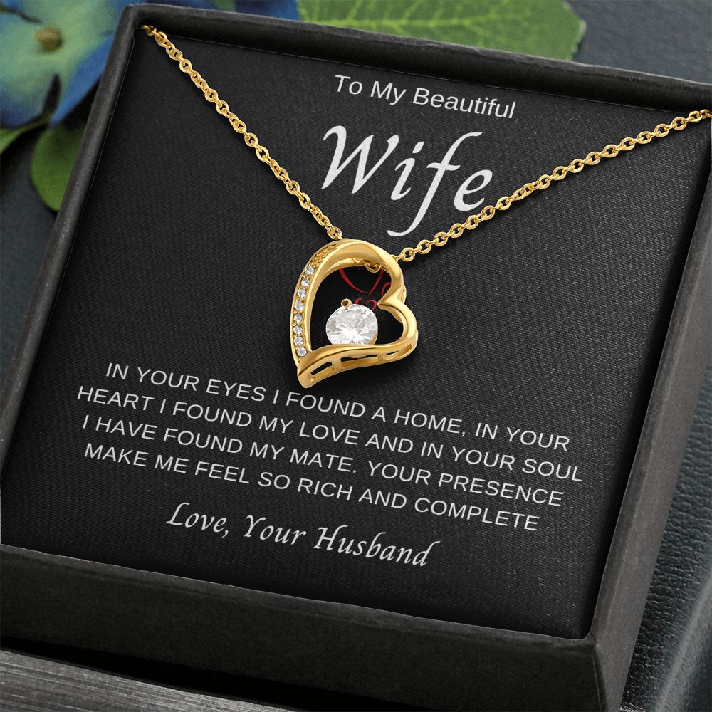 To My Wife | Forever Love Necklace