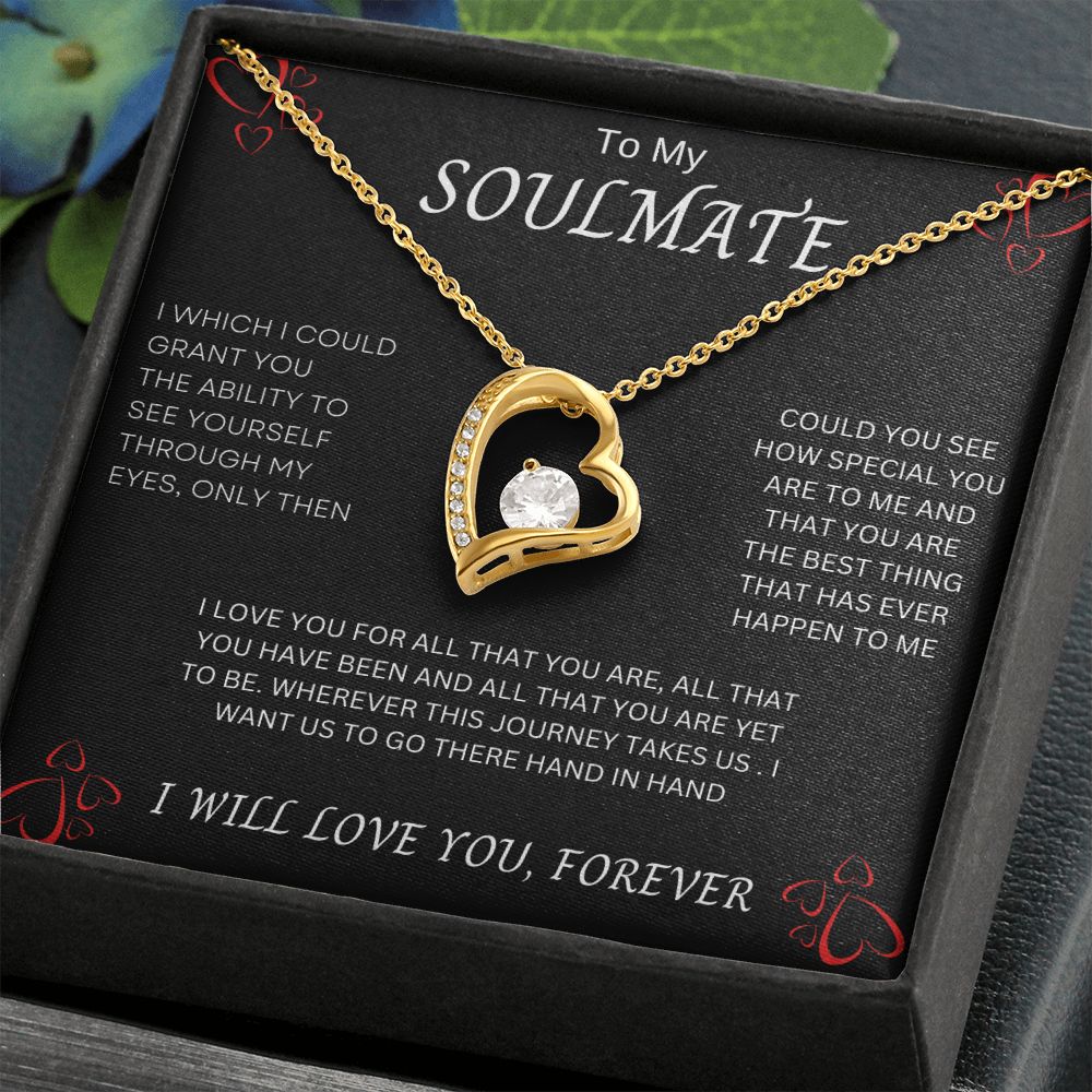 To My Soulmate | Forever Love Necklace