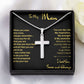 To My Man | Stainless Steel Cross Necklace