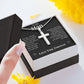 To My Man | Stainless Steel Cross Necklace