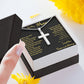 To My Man | Stainless Steel Cross Necklace