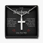 To My Husband | Stainless Steel Cross Necklace