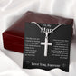 To My Man | Stainless Steel Cross Necklace