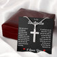 To My Soulmate | Stainless Steel Cross Necklace
