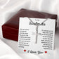To My Soulmate | Stainless Steel Cross Necklace