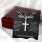 To My Husband | Stainless Steel Cross Necklace