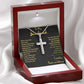 To My Husband | Stainless Steel Cross Necklace