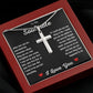 To My Soulmate | Stainless Steel Cross Necklace
