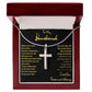 To My Husband | Stainless Steel Cross Necklace