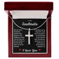 To My Soulmate | Stainless Steel Cross Necklace
