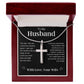 To My Husband | Stainless Steel Cross Necklace