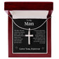 To My Man | Stainless Steel Cross Necklace